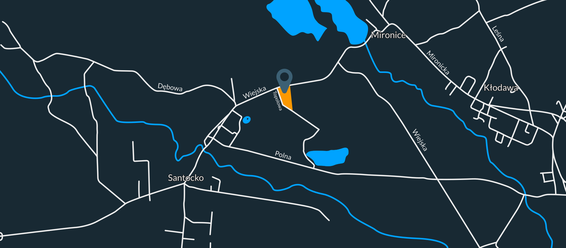 mapa okolic inwestycji